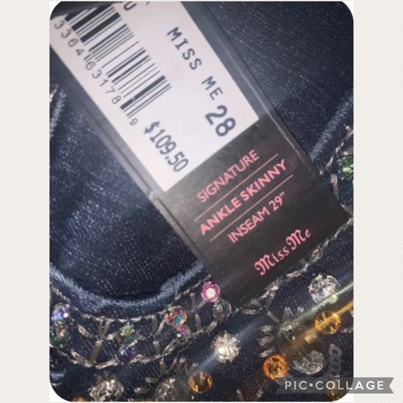 Miss Me Jeans Size 28 Signature Ankle Skinny
Nwt Super Sweet! Super RARE ๐ฅ๐ฅ - Picture 8 of 12